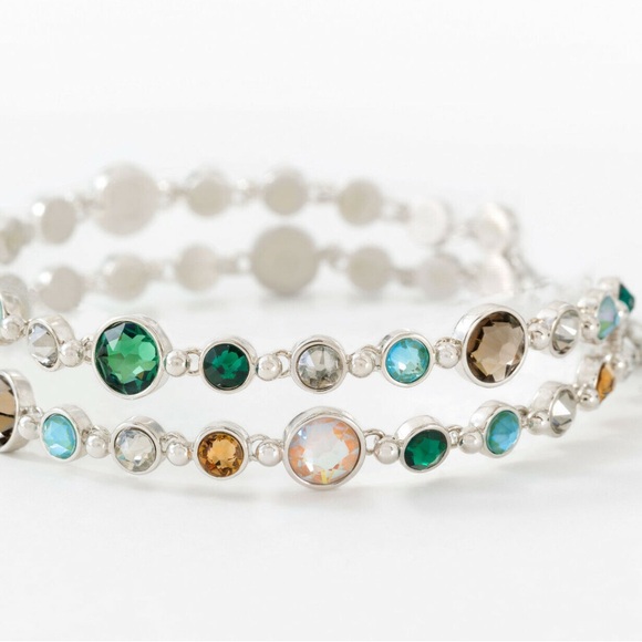 Touchstone Crystal Earth Glam Bracelet - Picture 3 of 3